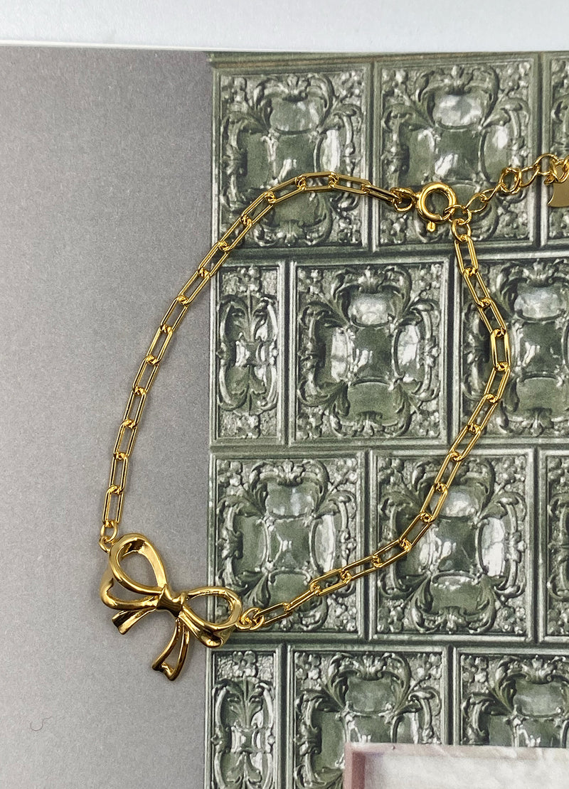 Bow Chain Bracelet image 1