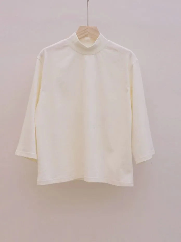 Mock Neck 3/4 Tee image 3