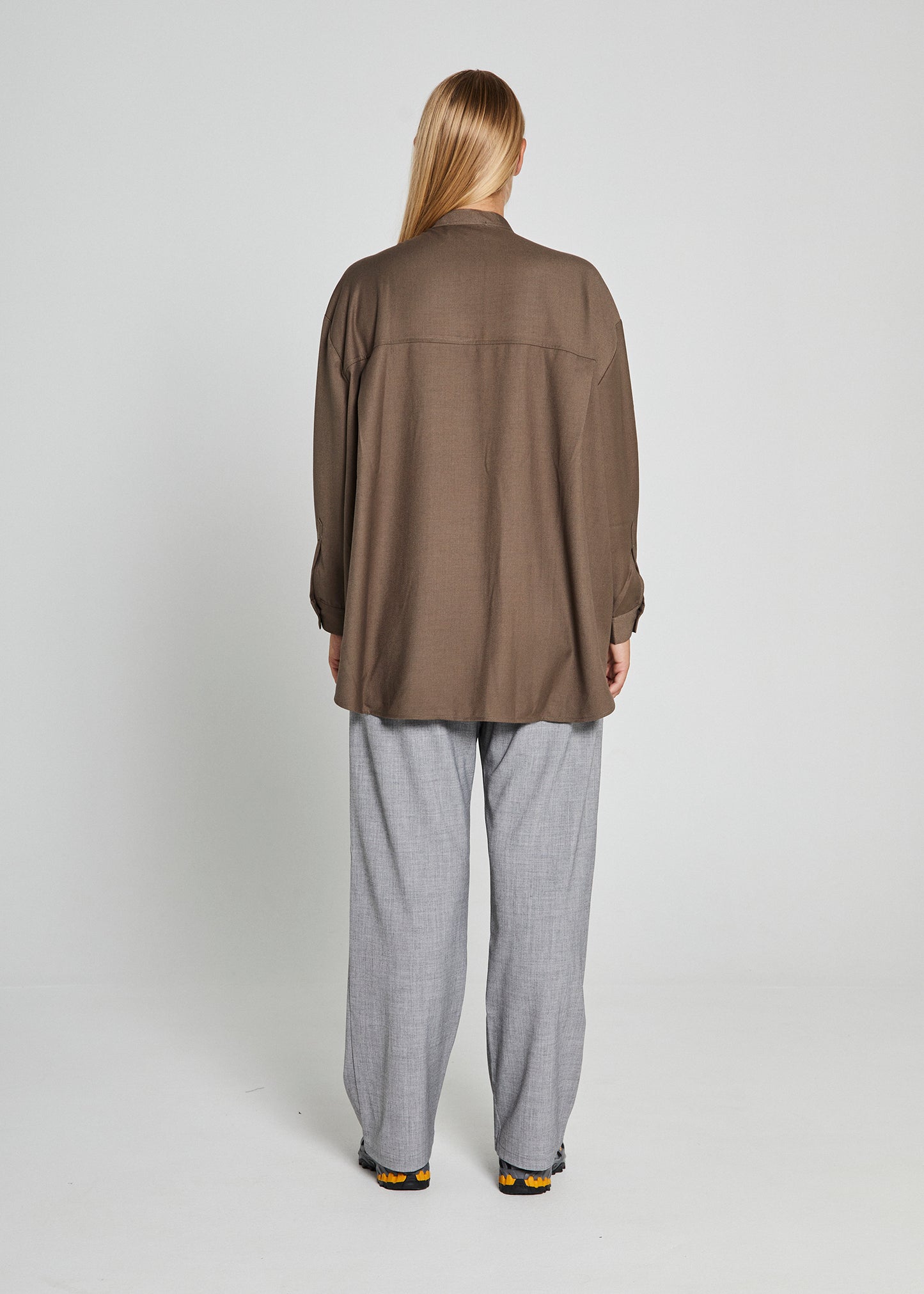 Mandarin Collar Shirt