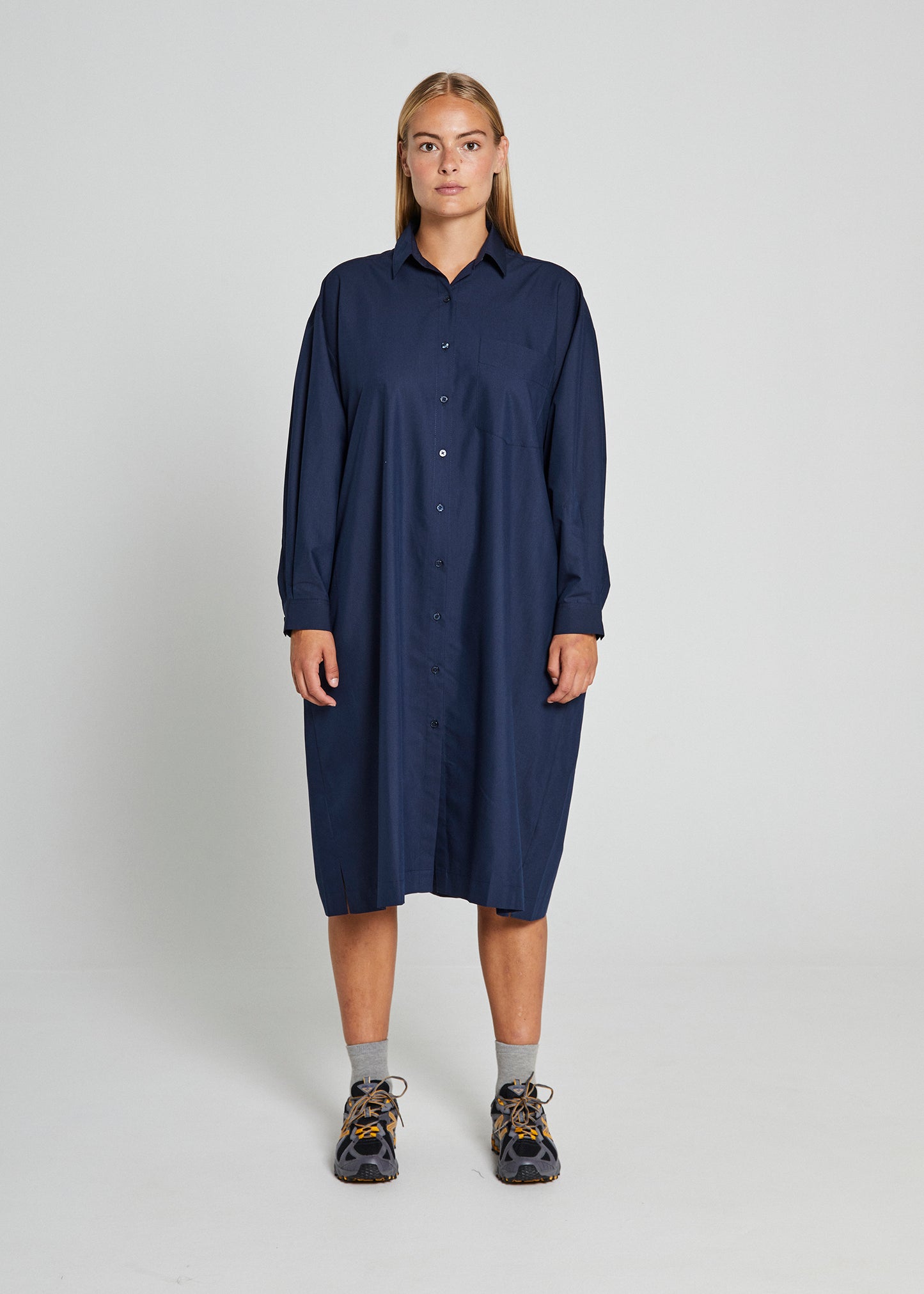 Boxy Shirt Dress