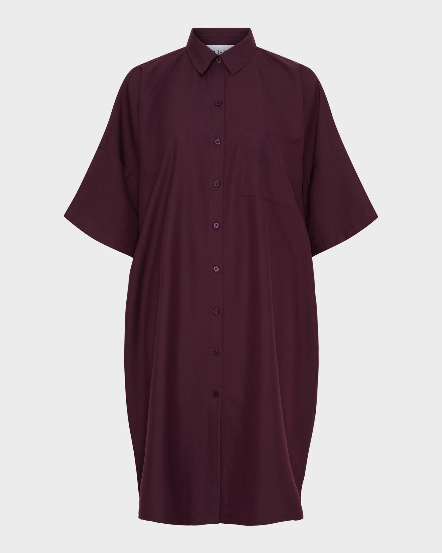 Short Sleeve Shirt Dress