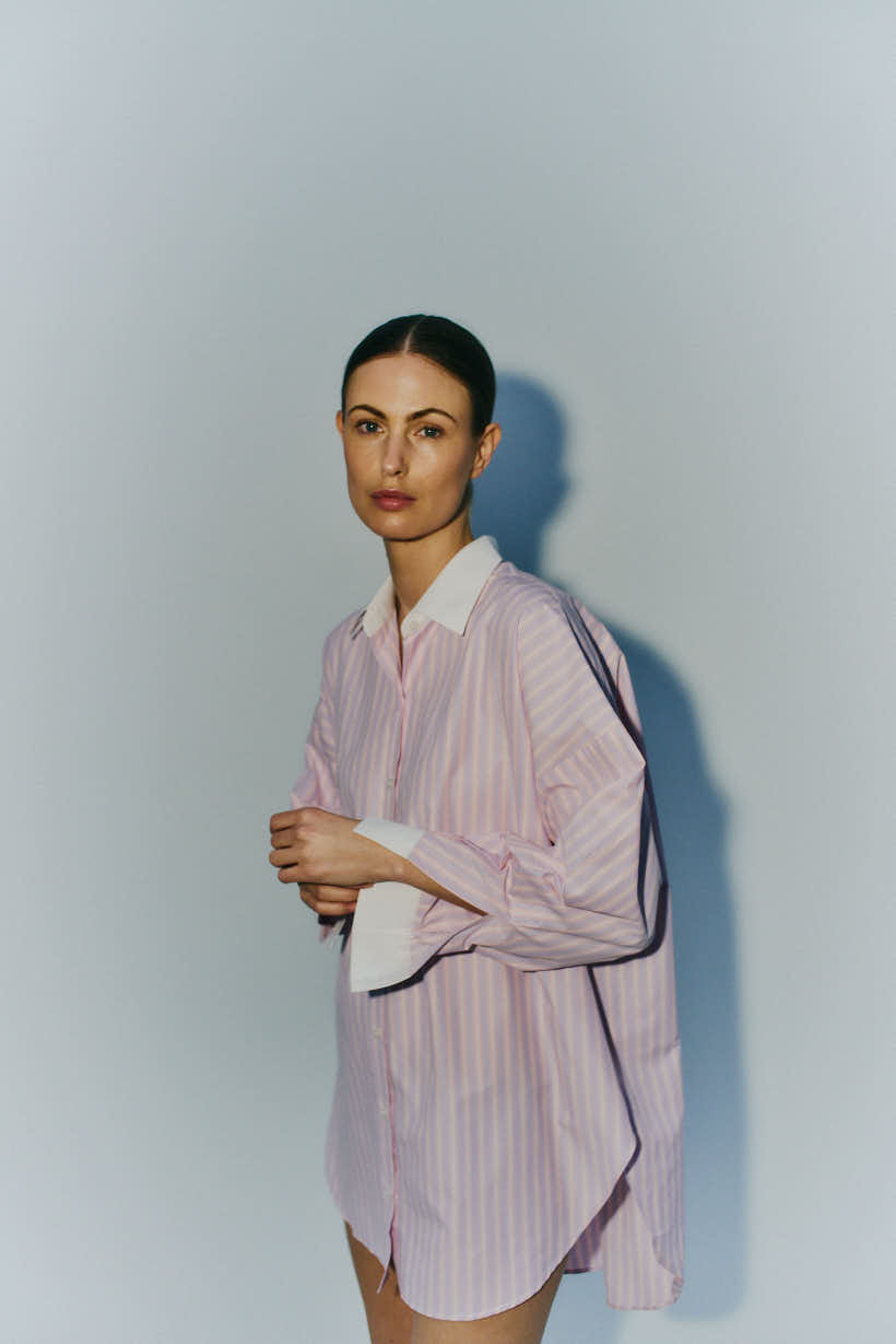 Basic Contrast Shirt