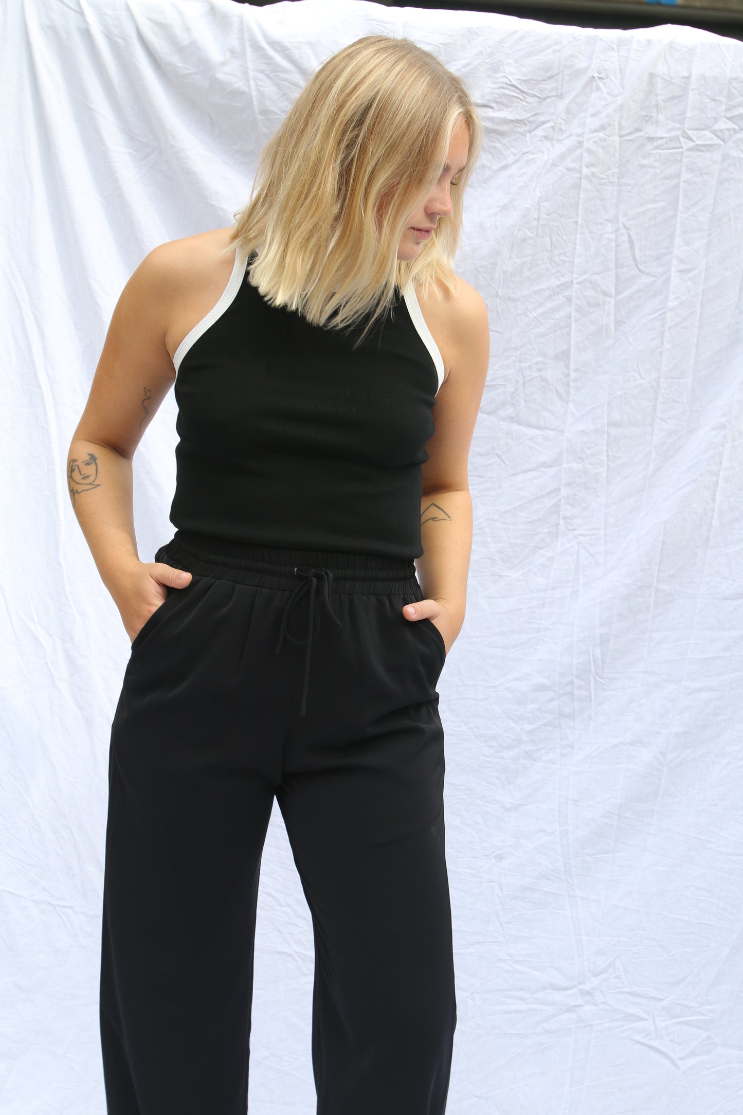 Contrast Tank Top