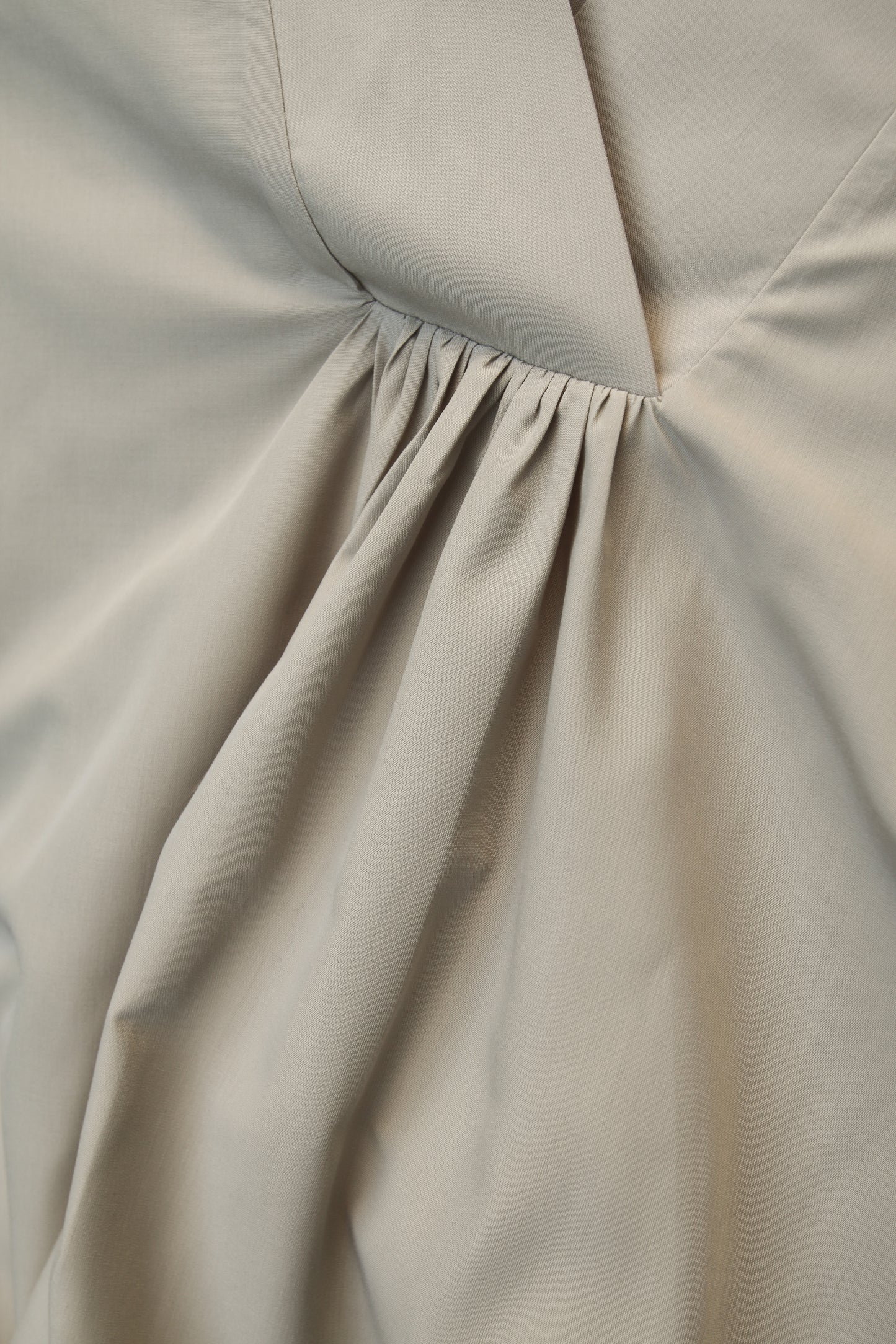 Wide V Neck Dress