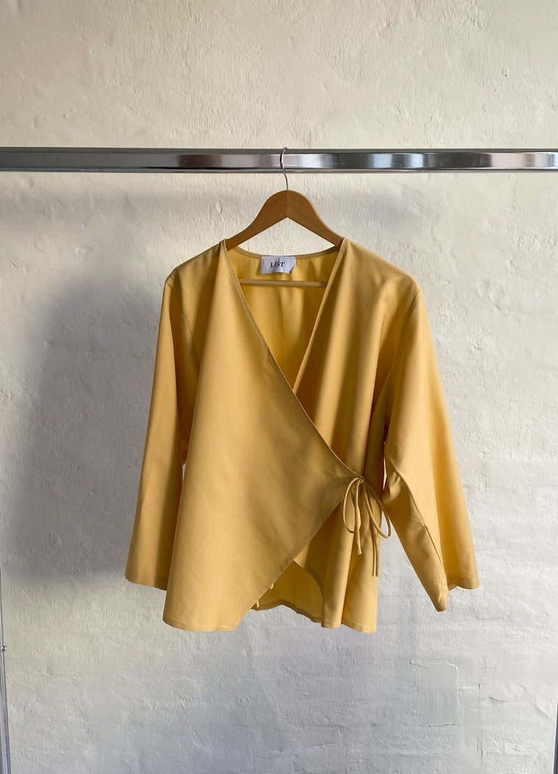 Flared Sleeve Wrap Top image 1