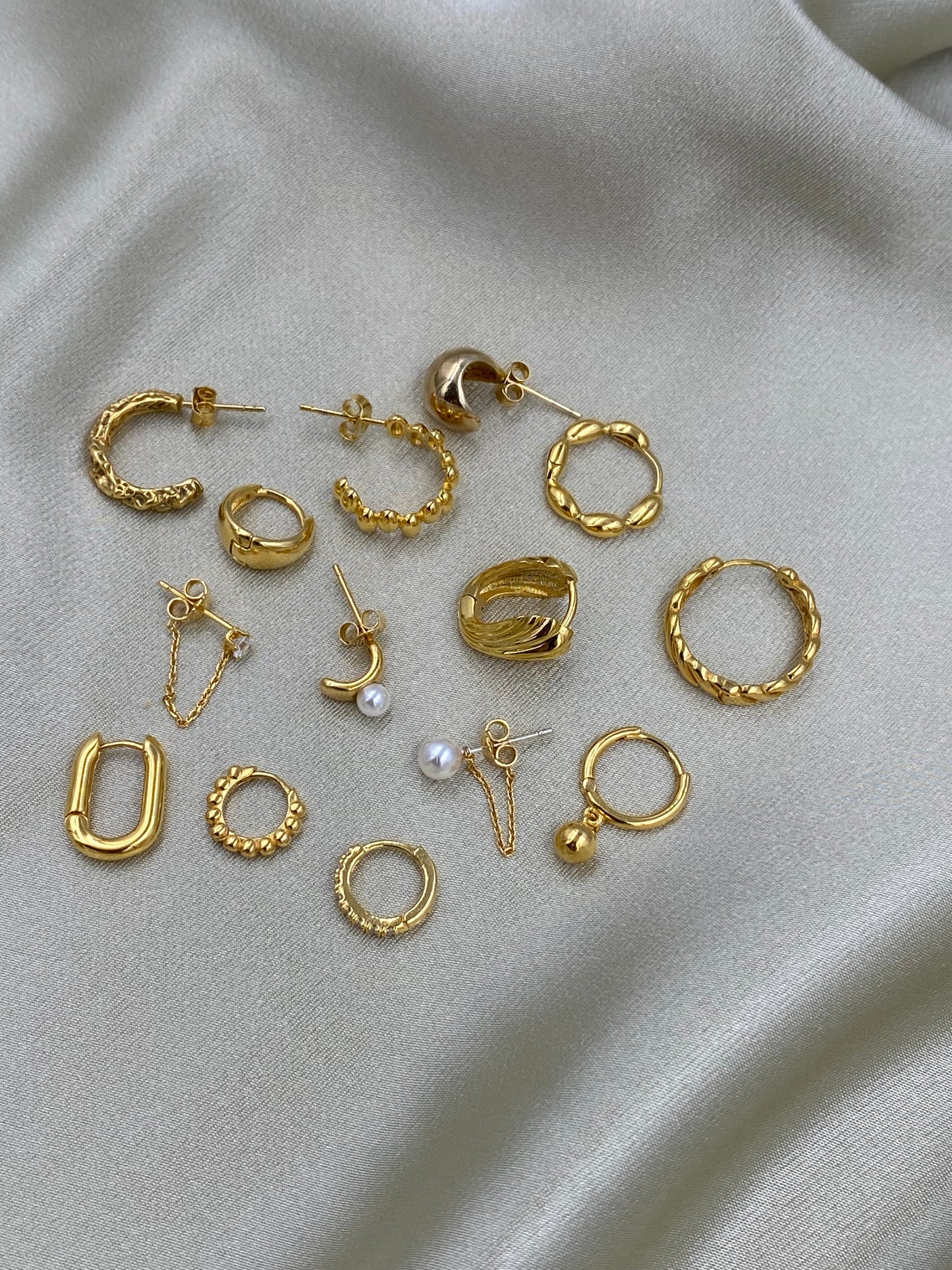 Half Creol Pearl Earring