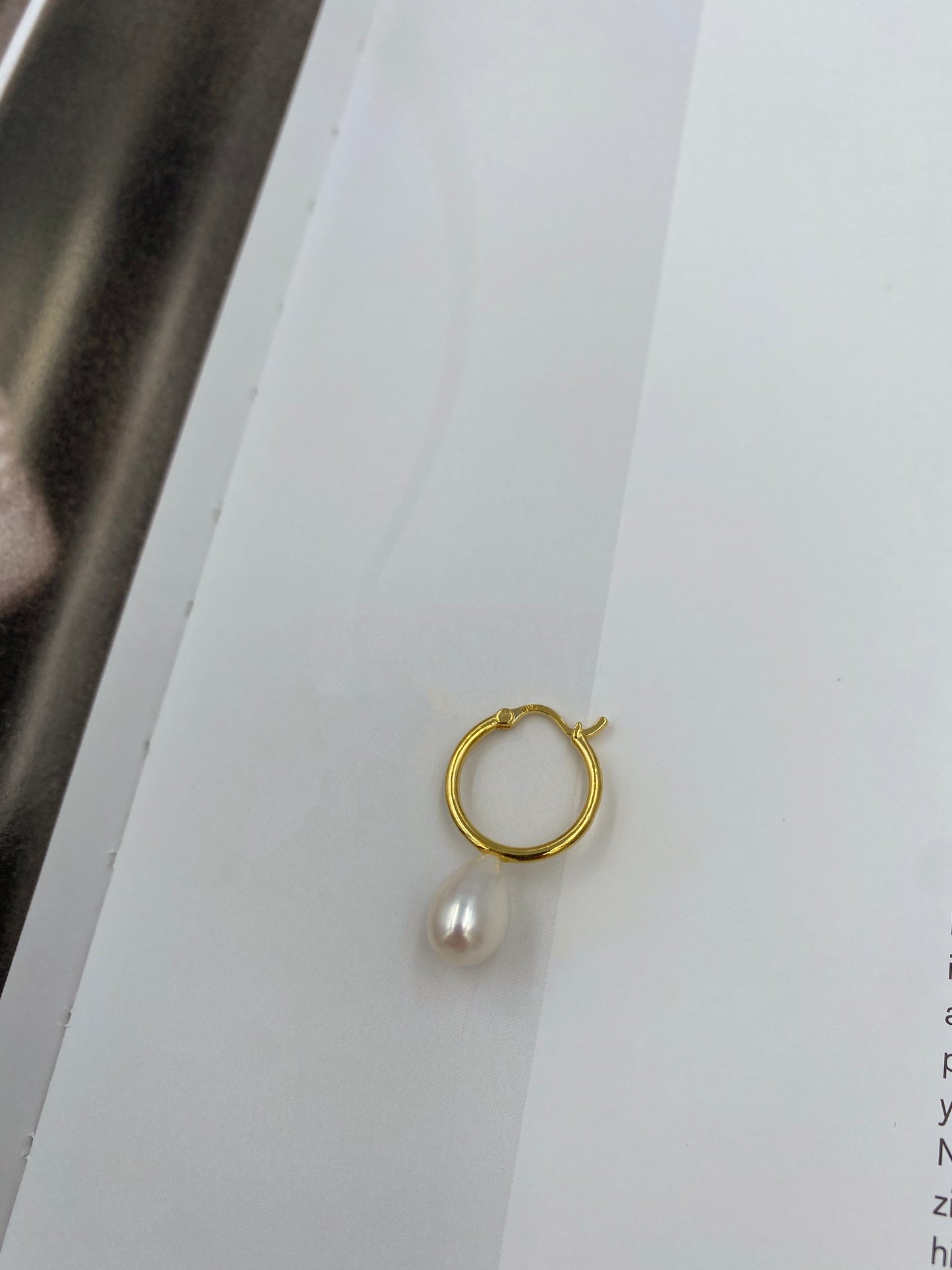 Freshwater Pearl Creol Earring