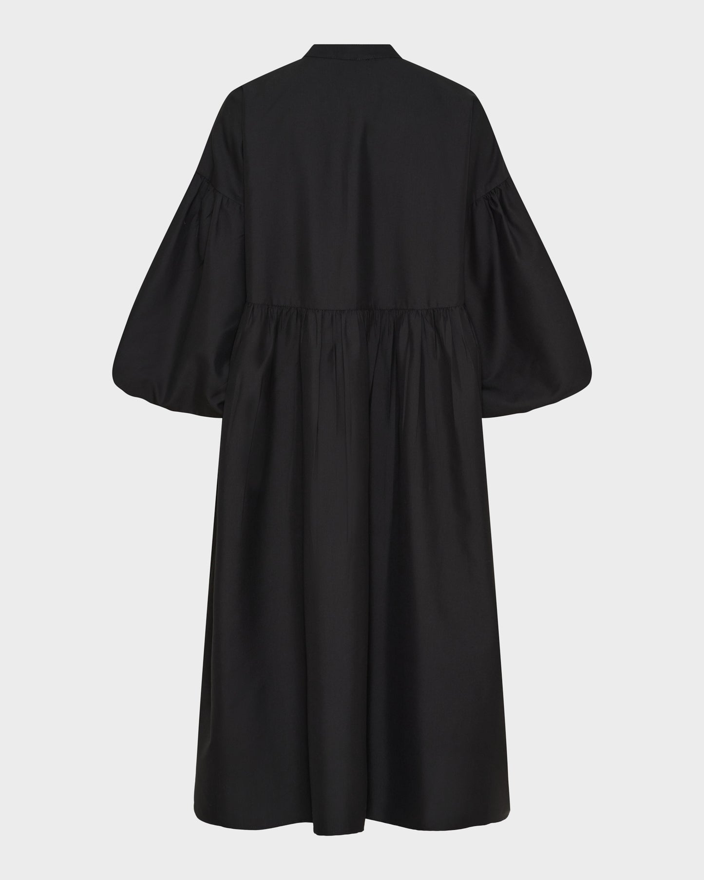 Balloon Sleeve Shirt Dress