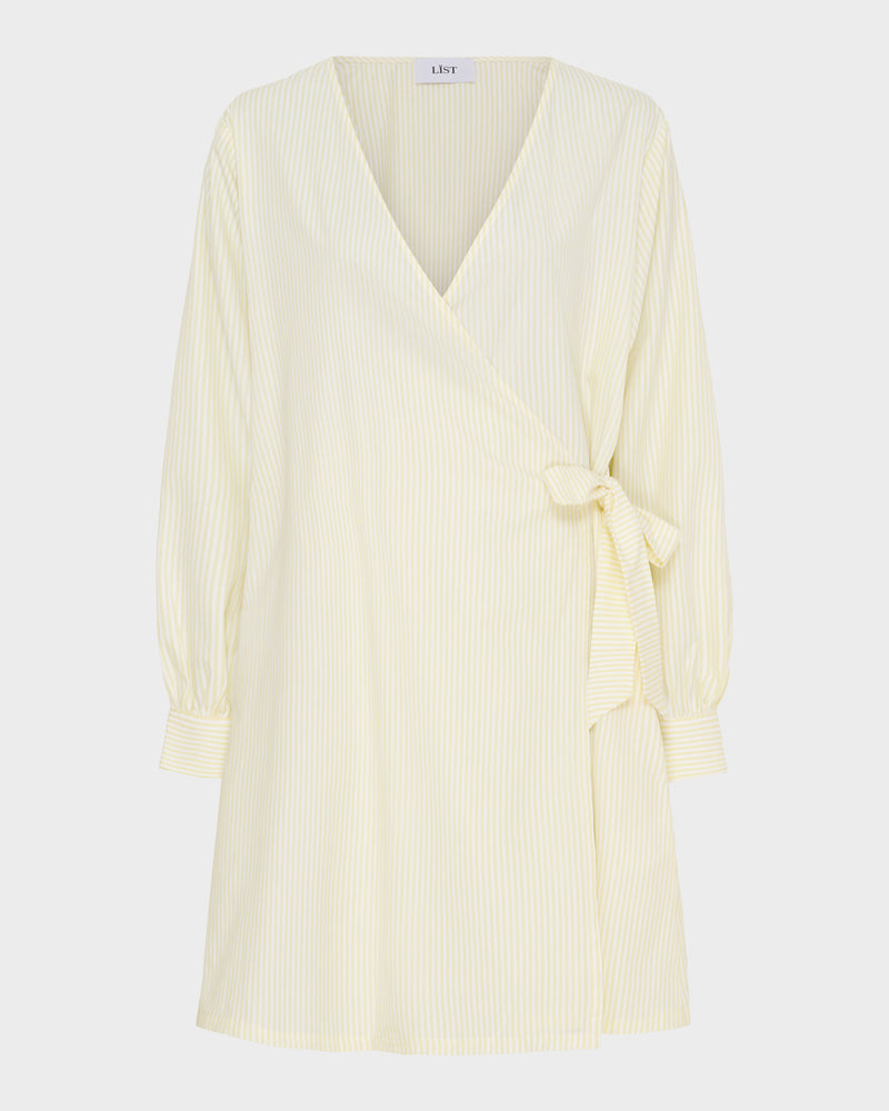 Plain Short Wrap Dress image 1