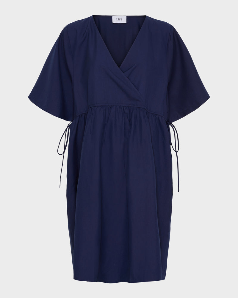SS Crossover V-Neck Dress image 1