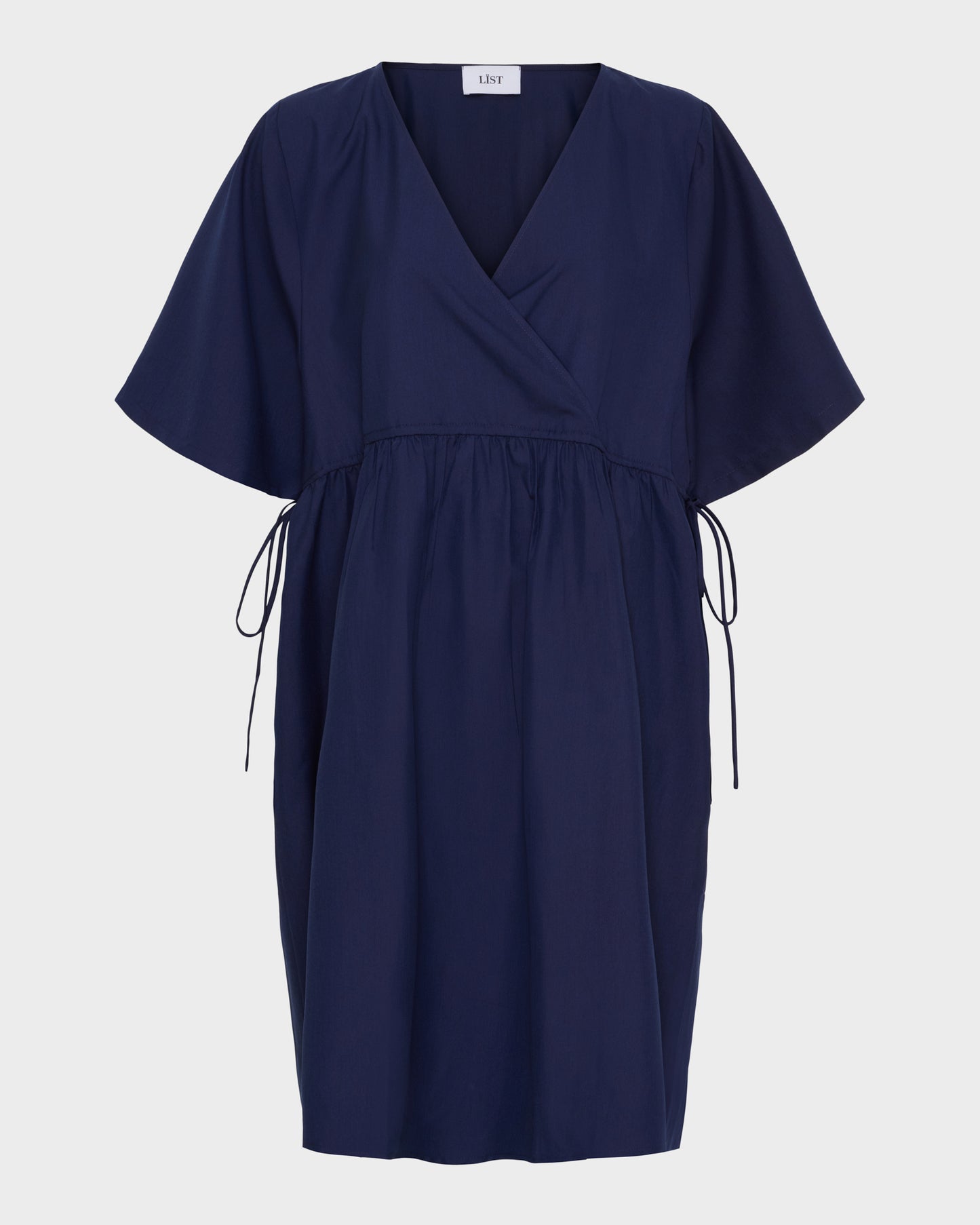 SS Crossover V-Neck Dress