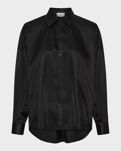 Basic Short Silk Shirt