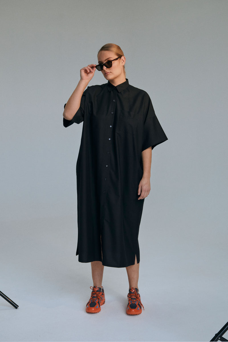 Long SS Shirt Dress image 2