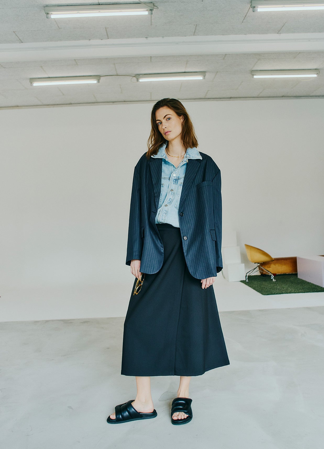 Long Wrap Skirt