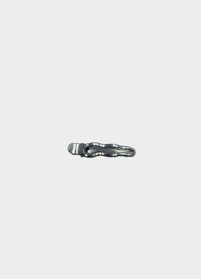 Oval Metal Hair Clip image 1