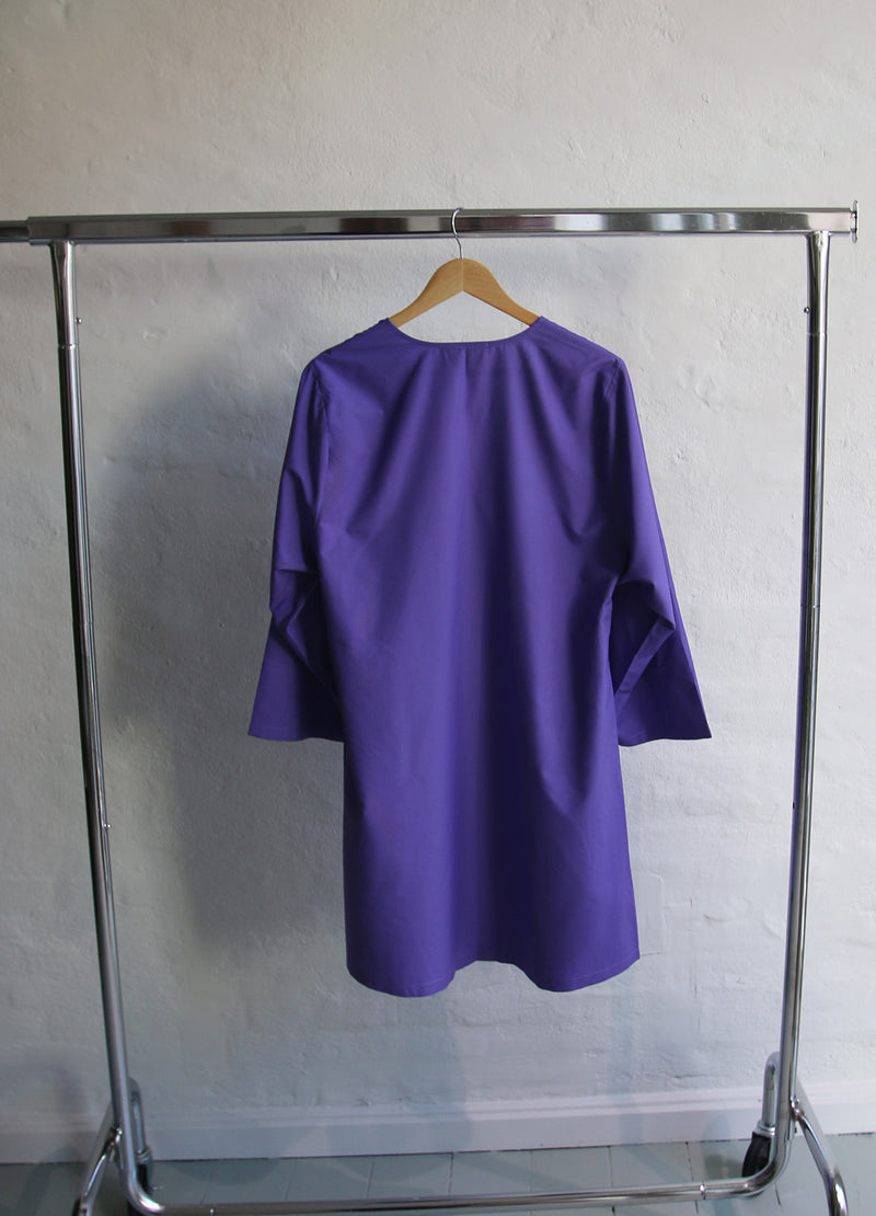 Flared Sleeve Wrap Dress image 3
