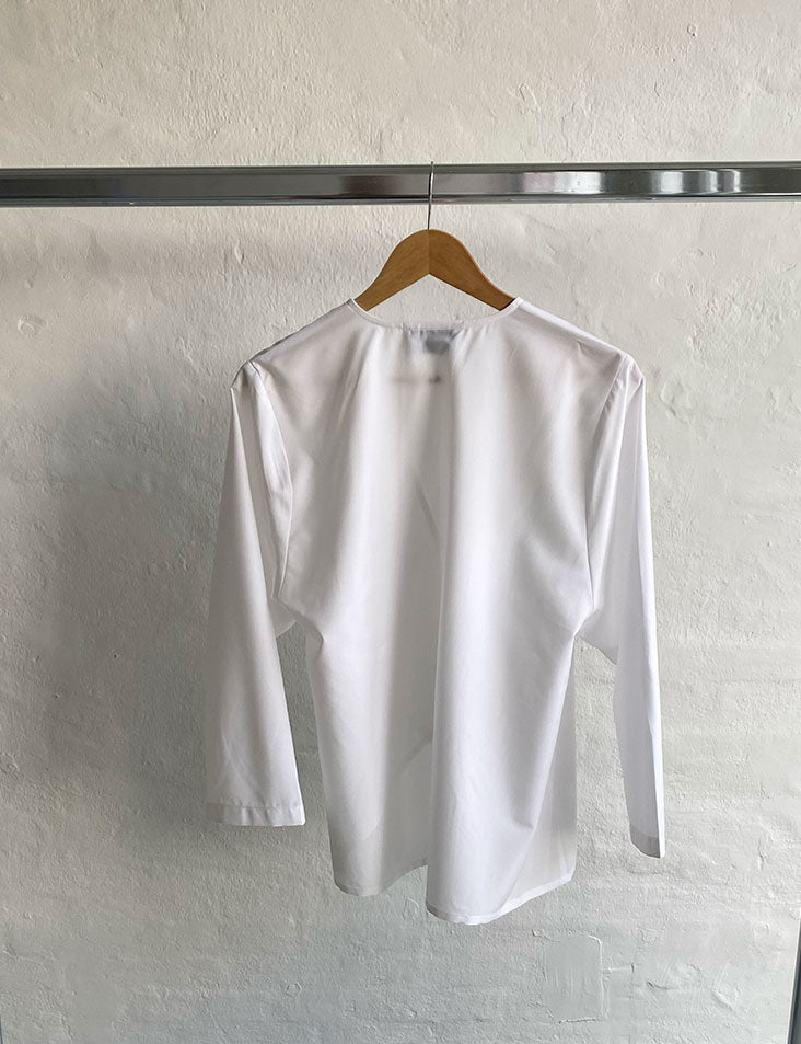 Flared Sleeve Wrap Top image 3
