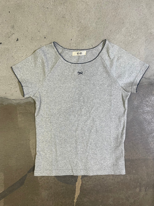 Contrast Edge Tee