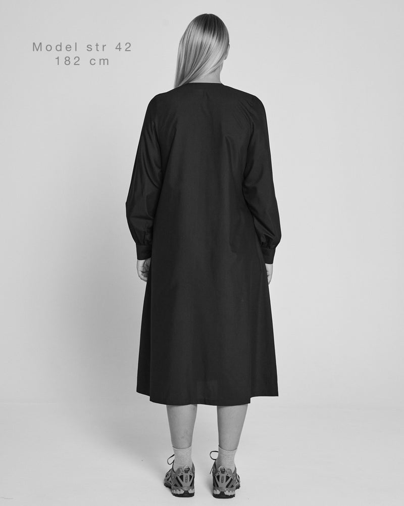 Plain Long Wrap Dress image 10