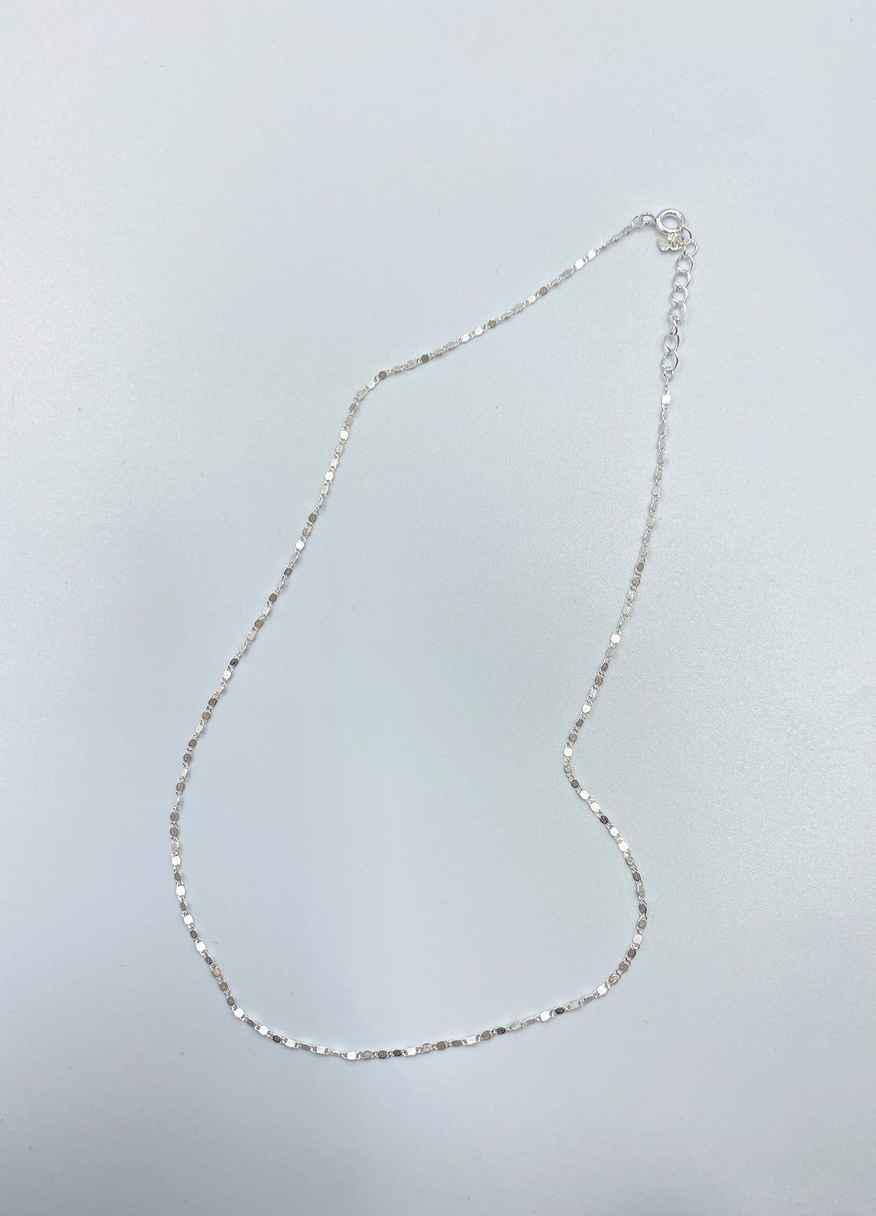 Thin Box Chain Necklace