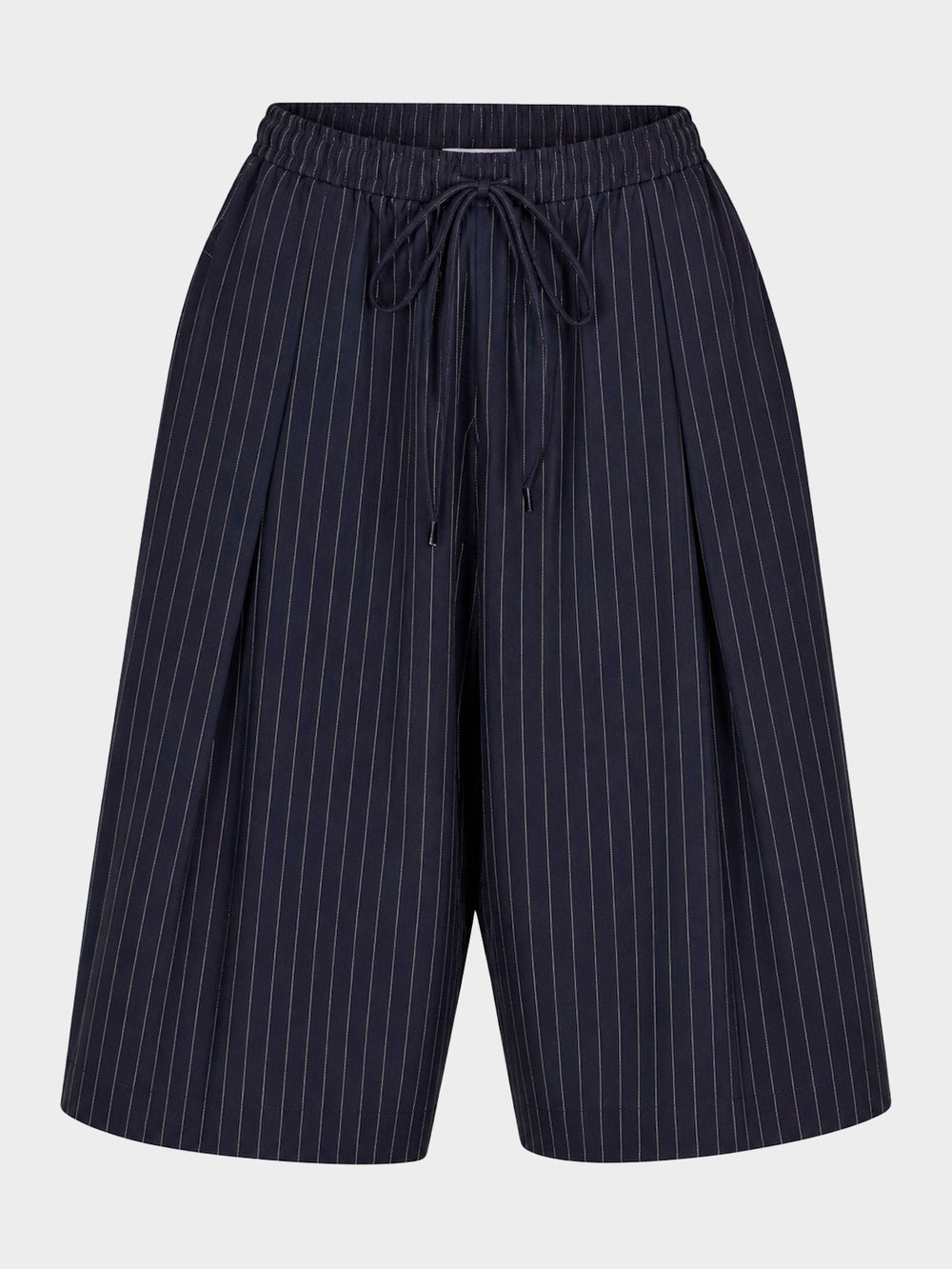 Pleated Wide 3/4 Pant