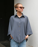 Wide Cuff SS Shirt
