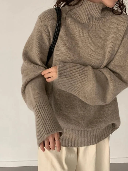 High Neck Knit