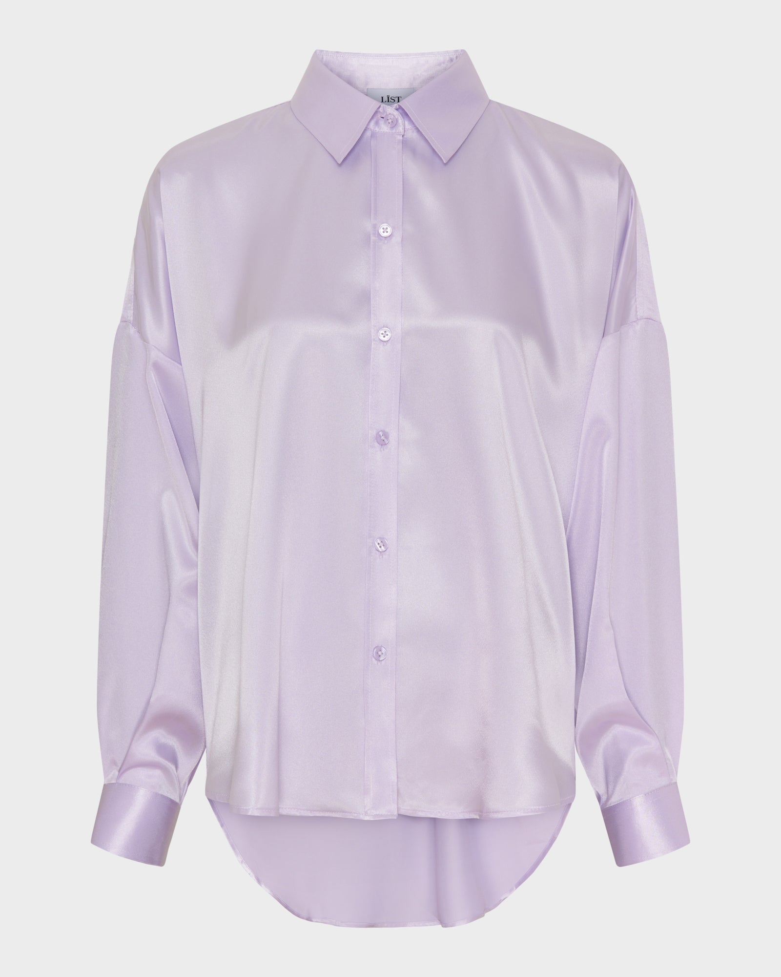 Basic Short Silk Shirt