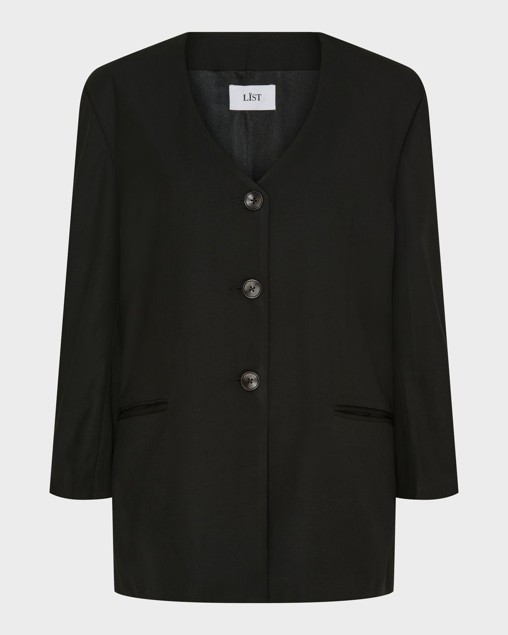 Plain Collar Blazer image 1