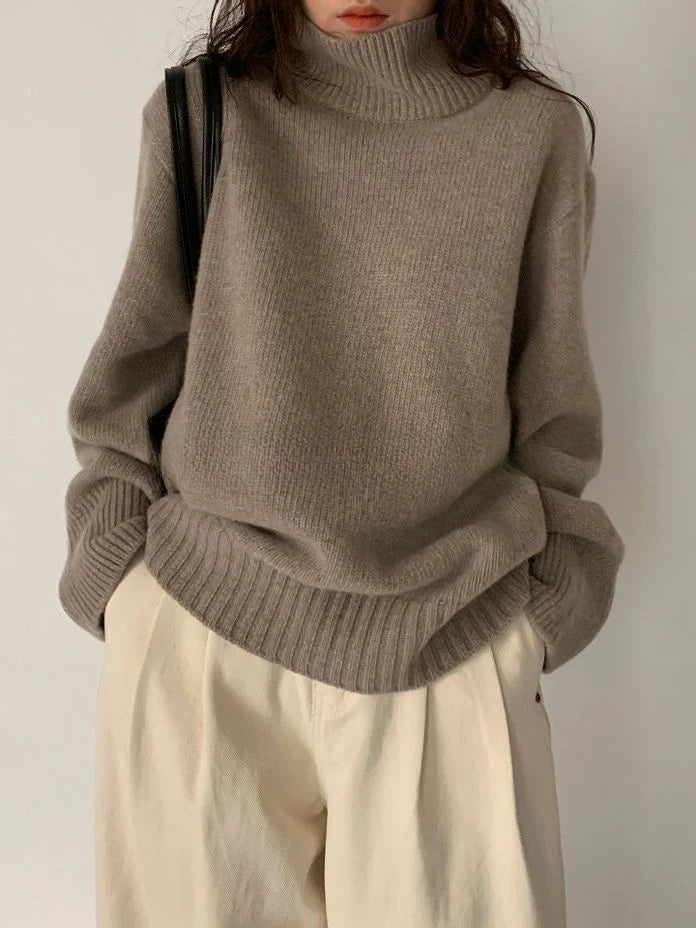 High Neck Knit