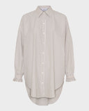 Ruffle Sleeve Long Shirt