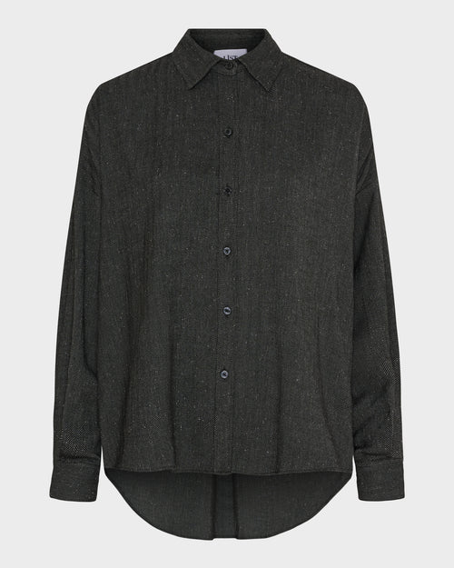 Basic Short Wool Shirt