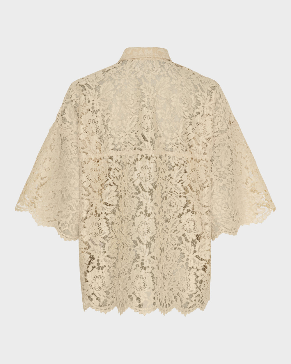 Short Sleeve Lace Shirt image 4