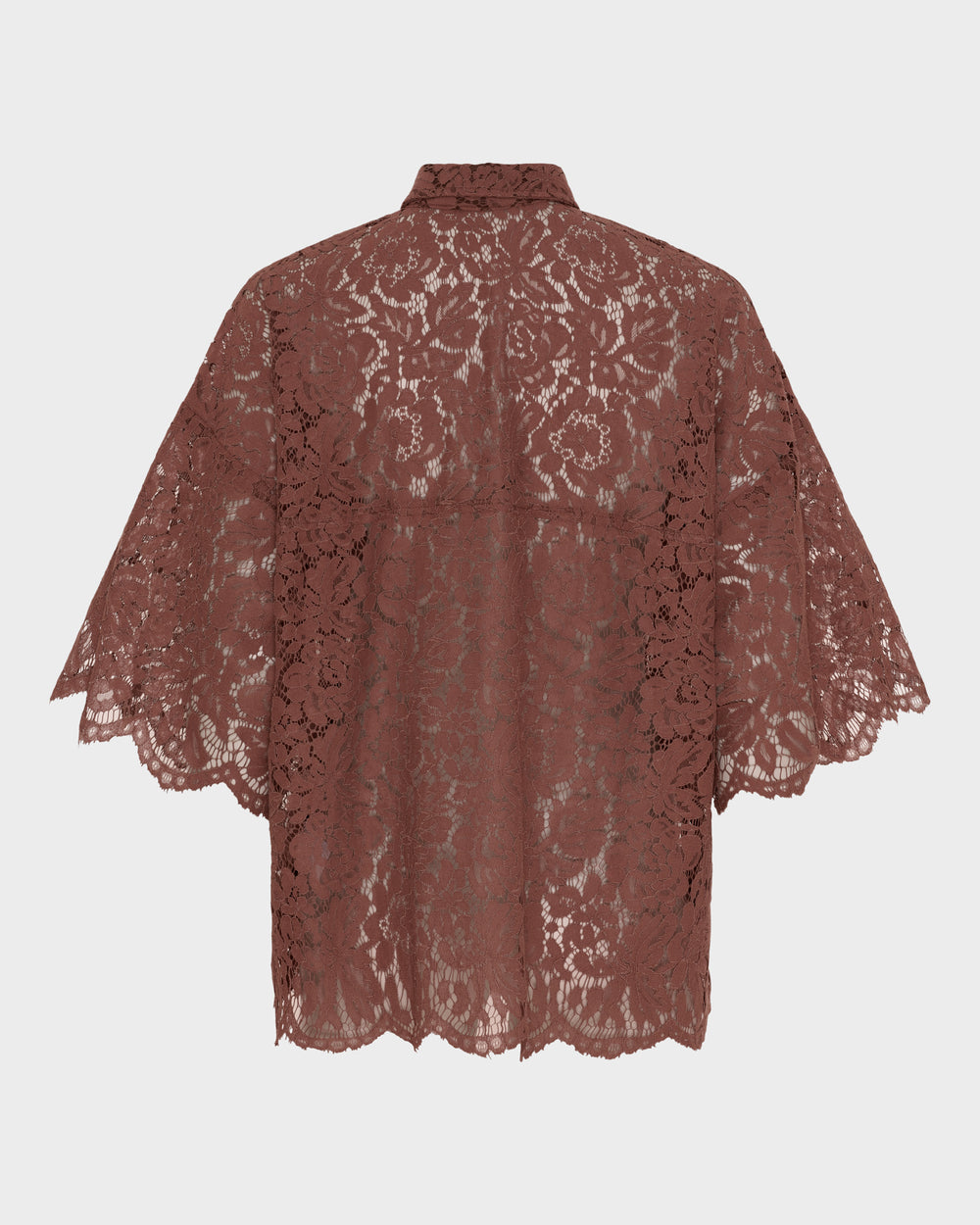 Short Sleeve Lace Shirt image 4