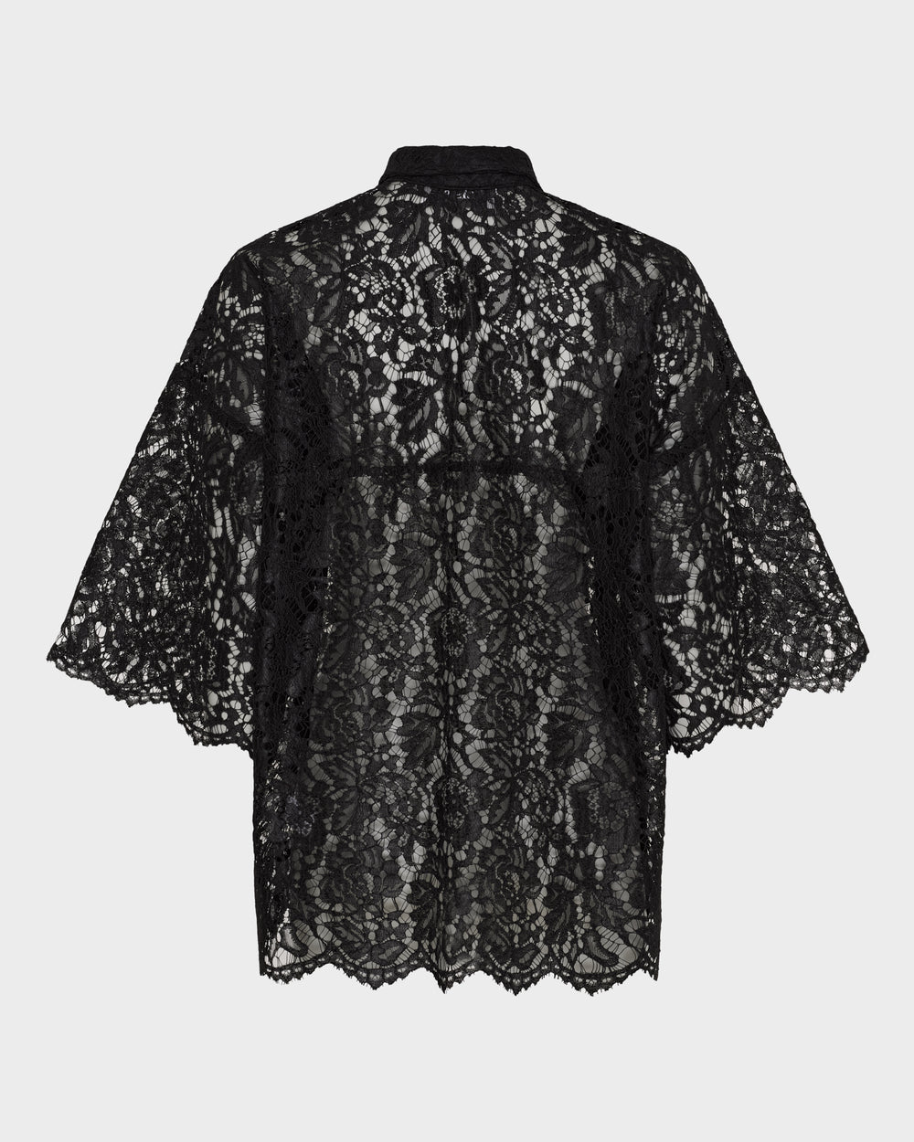 Short Sleeve Lace Shirt image 4