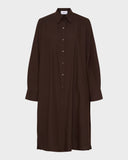 Wide Cuff LS Shirt Dress