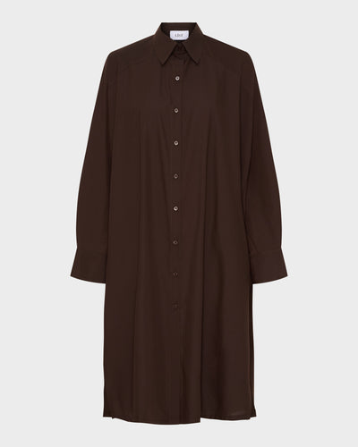 Wide Cuff LS Shirt Dress
