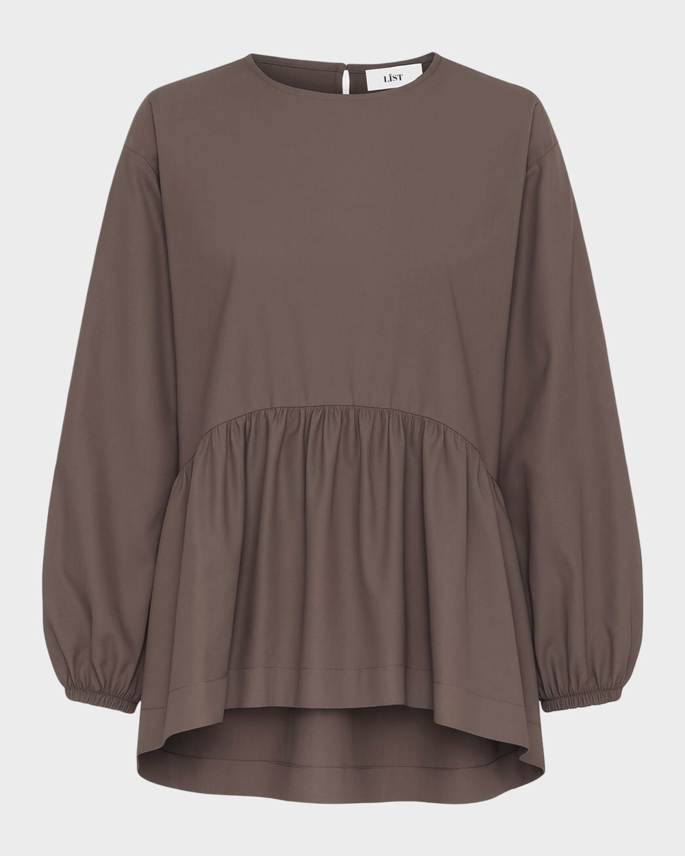 Oversized O-Neck Top