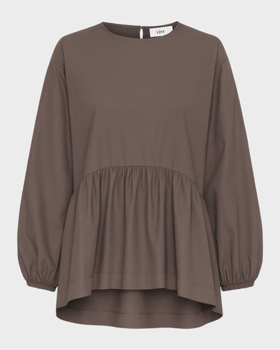 Oversized O-Neck Top