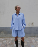 Pleated Wide Shorts