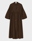 Bubble Sleeve Shirt Dress