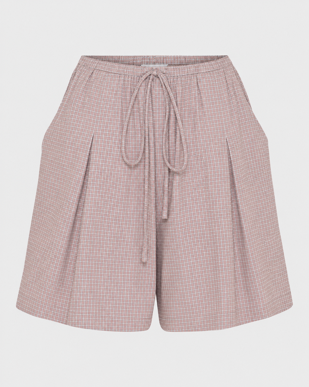 Pleated Wide Shorts