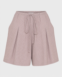 Pleated Wide Shorts