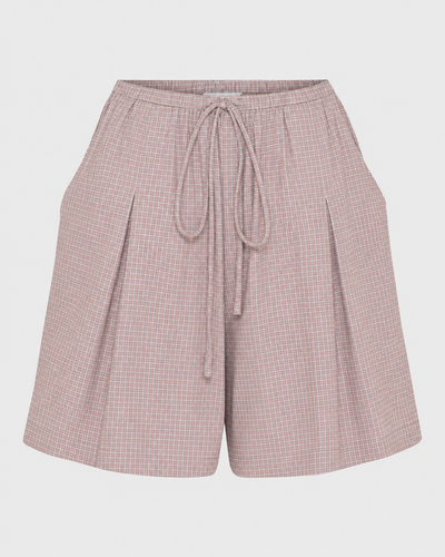 Pleated Wide Shorts