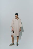 Drop Shoulder Short Dress