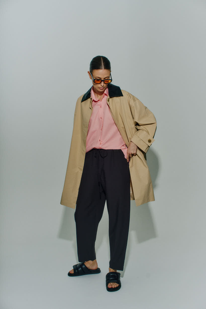 Contrast Collar Jacket image 5