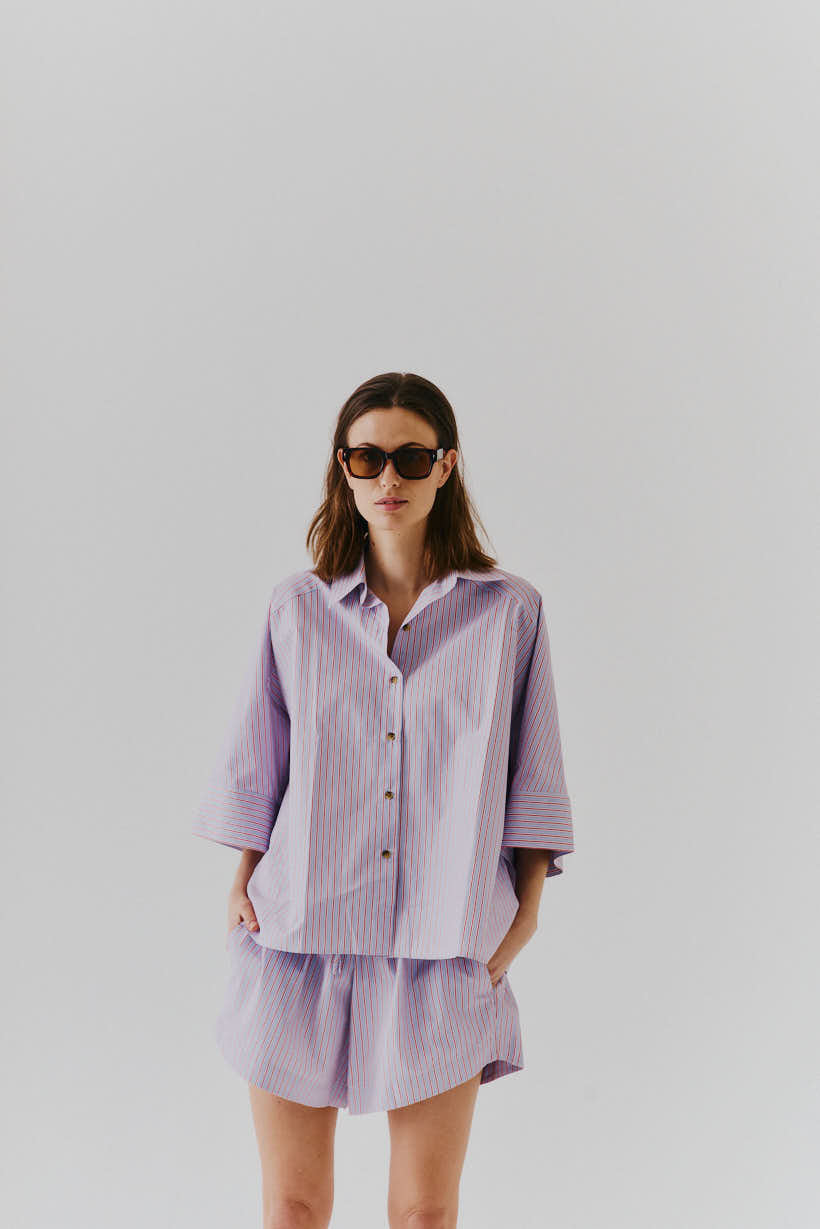 Wide Cuff SS Shirt image 5