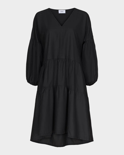 V-Neck Drop Back Dress