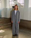 Pleated Wide Leg Pant