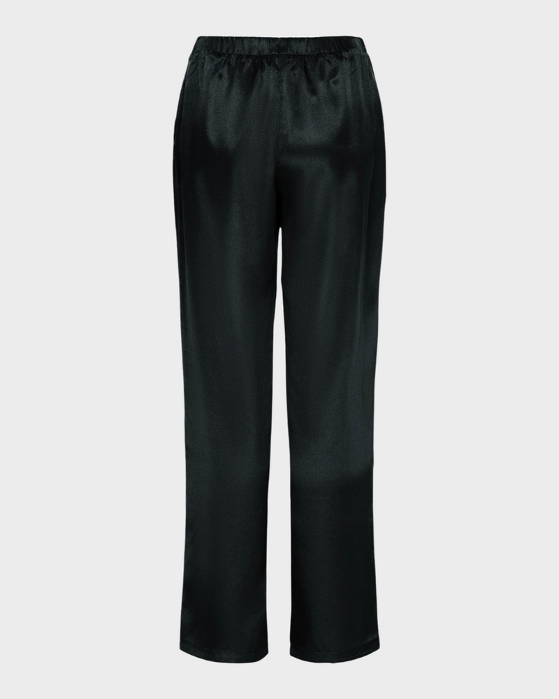 Straight Leg Silk Pant image 4